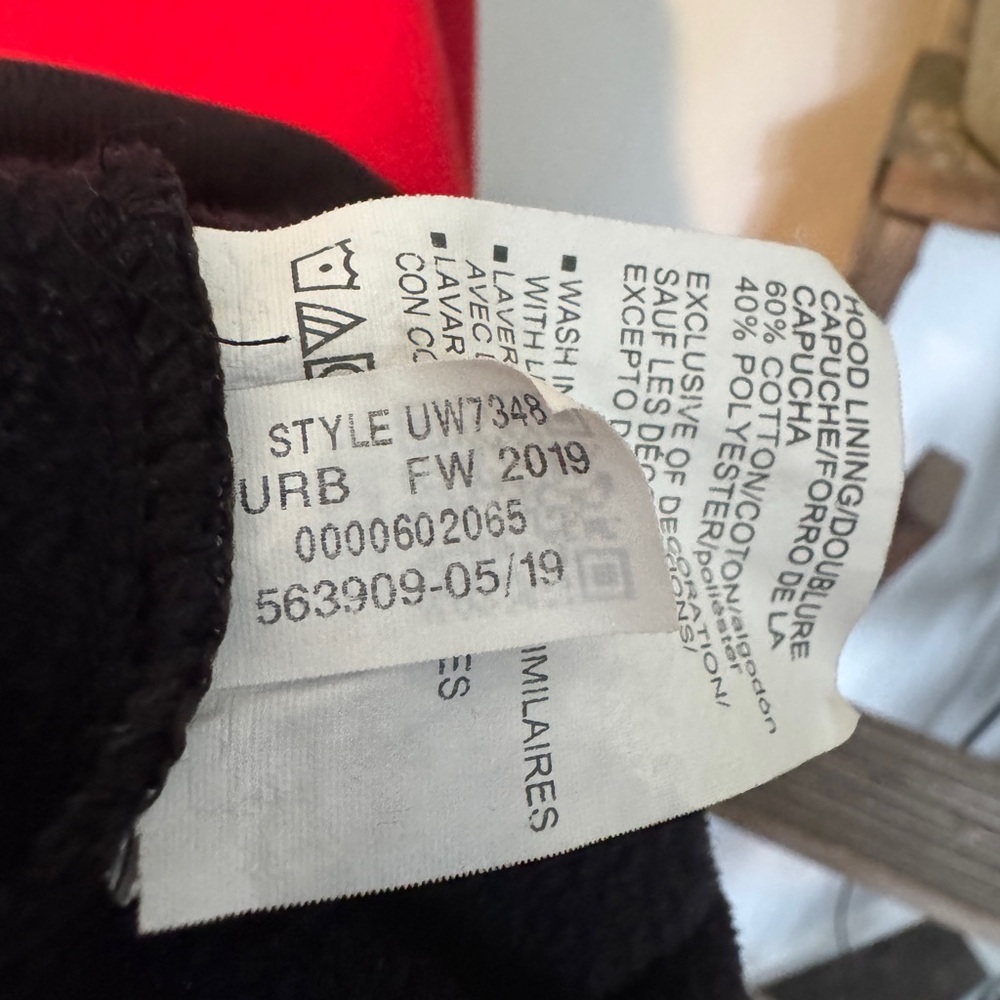 ❤️🏈 Under Armour University of Utah Hoodie Medium 🖤✨ - Picture 7 of 8